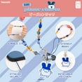 thumbnail image 2 of iFace [Limited Edition] Tamagotchi Beaded Wristlet Universal Charm Strap - Cute Wrist Straps for Phone Camera Keys AirPods, 2 of 6