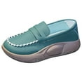 thumbnail image 1 of stanreset Chaussures Décontractées pour Femmes Confortables à Enfiler Douces pour Travail Décontracté pour Marche Intérieure Extérieure Vert 40, 1 of 9
