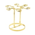 thumbnail image 3 of 1 Uds. Estante para secar copas de vino, soporte para copas de vino con 6 ganchos, organizador de tazas de acero inoxidable para armario, hogar, Sunnimix Estante de secado de tazas, 3 of 8