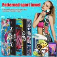 thumbnail image 3 of Cold Dry Cooling Sports Towel Printed Quick Dry Strong Absorbent Sweat Towel for Fitness New, 3 of 4