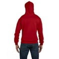 thumbnail image 2 of Champion Mens Double Dry Action Fleece Pullover Hoodie, 2XL, Scarlet, 2 of 3