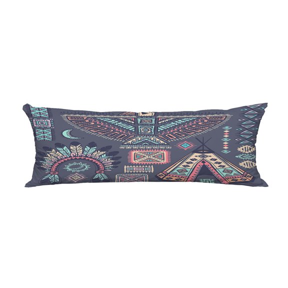 ECZJNT Vintage Pillow Cover Body Pillowcase Pillow Protector 20x60 Inch