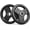 70LB Set (35LB*2), variant on 2-Inch Olympic Rubber Weight Plates, Cast Iron Strength Training Plates Set, Barbell Weight Lifting Plates for Home Gym, (2.5/5/10/25/35/45 LB)