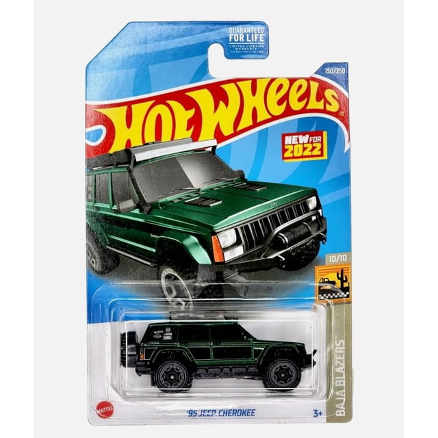 Auto Hot Wheels fundido a escala 1:64 para Jeep Cherokee Baja Blazers
