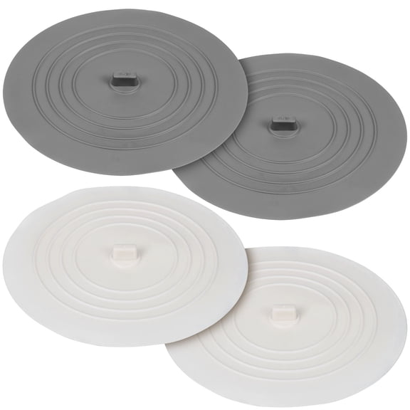 WHAMVOX  4 Pcs Water Plug Clogged Bathtubs Pop up Sink Drain Stopper