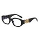 thumbnail image 5 of Gafas de sol vintage para mujer, ligeras, de lujo, estilo femenino, personalizadas, de tendencia, planas, 5 of 6
