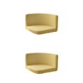 thumbnail image 3 of Guardoinrt Modern Simple Style Chair Cover Home Décor With Ease Polyester Trilateral Chair Covers Cover Chairs Made With Polyester cream-coloured 2Set, 3 of 6