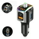thumbnail image 5 of Adaptador De Coche Bluetooth 5 Multifunción 12-24V Pantalla Dual Cargador De Coche Digital 15W Qc / Pd Carga Rápida Reproductor De Mp3 Inalámbrico Llamada Manos Libres Transmisor Fm Cateissary VI003913-00, 5 of 6