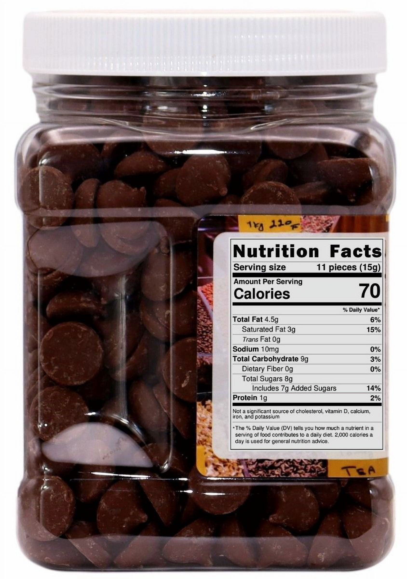 WinCrest Mini Unwrapped Hershey Kisses - 1.5 Lb Tub