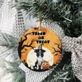 thumbnail image 3 of Trick or Treat English Springer Spaniel Needs Candy Happy Halloween Night Ceramic Round Ornament Springers Dog Lover Gifts Home Tree Decor - 02020, 3 of 5