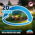 thumbnail image 3 of Thermacell E-ZoneGuard Patio + Rechargeable Mosquito Repeller + Fast Charging Dock with 36-Hr Refill and 6.5-Hr Battery, 3 of 9