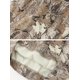 thumbnail image 4 of Sudadera con capucha Anoumcy Maple Leaf Camo Fleece para mujer, color marrón M, 4 of 8