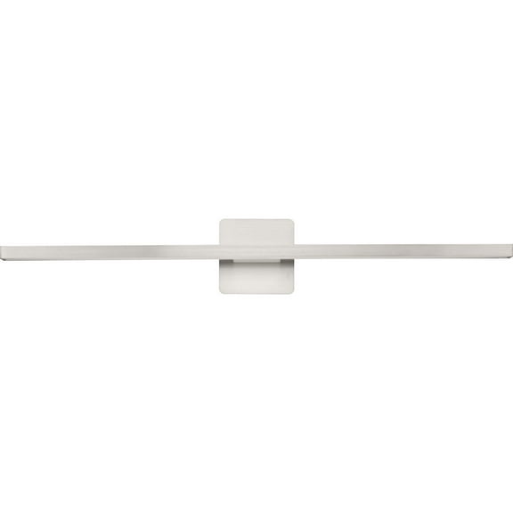 Phase 5 Collection 32 in. Brushed Nickel Slim Modern 3CCT Integrated LED Linear Vanity Light