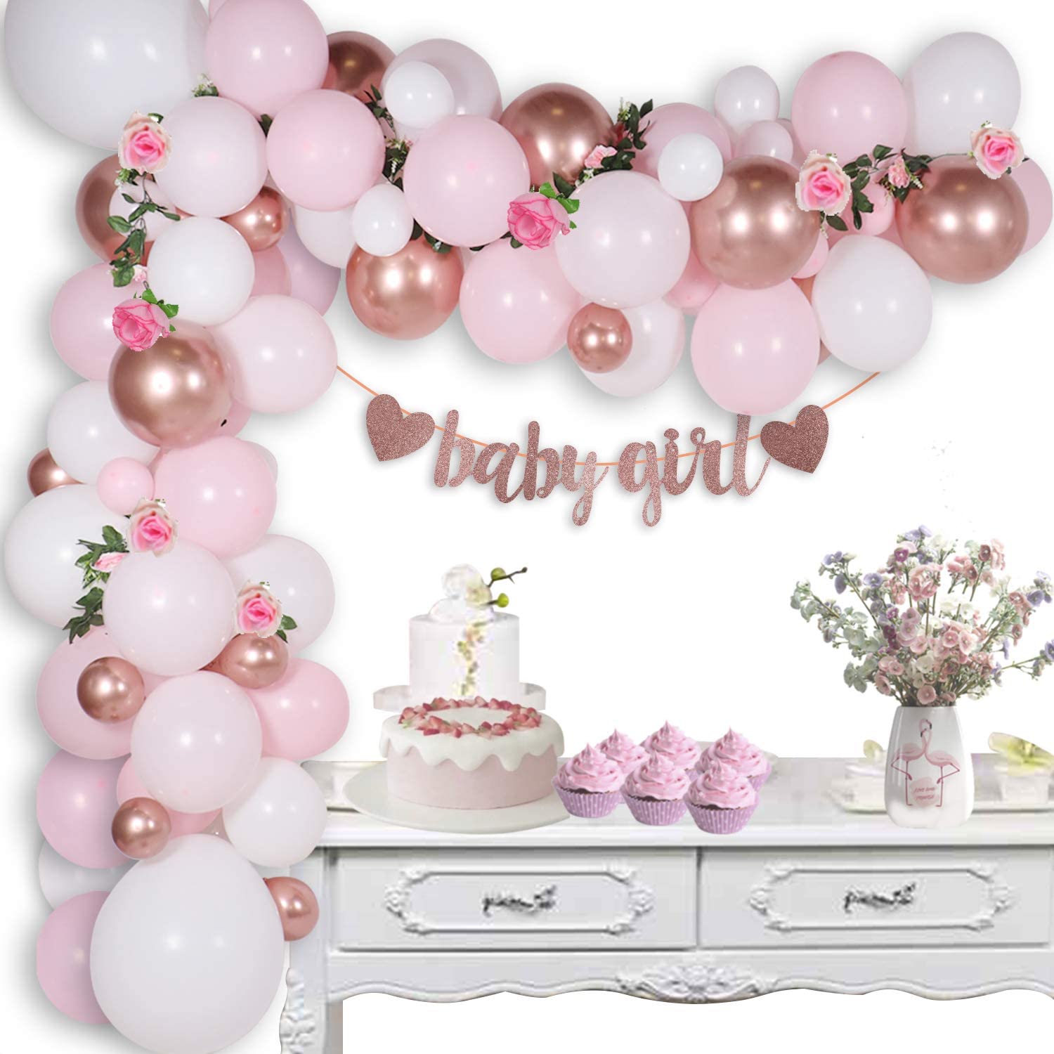 Rose Garland Pink Kit Sewing & Needlecraft Kits & How To etna.com.pe