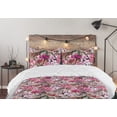 thumbnail image 5 of Ambesonne Floral Aquarelle Down Alternative Quilt Comforter, Art Romance Floral, Full, Pastel Pink Pale Pink, 5 of 5