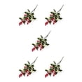 thumbnail image 2 of Billuyoard Ramas de bayas rojas de Navidad, atmósferas temáticas decorativas artificiales de espuma, Fondo de fotografía de Navidad, decoración de Type8 NO8 Billuyoard CBP442677, 2 of 4