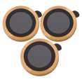 thumbnail image 1 of HAMPPLIES 3Pcs Golden Tempered Glass Phone Camera Lens Protector with High Transparency and Ultrathin Design, 1 of 8