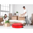 thumbnail image 6 of Unique Bargains 1 Pack Clothes Storage Bags Moving Bags Red 30*8in, 6 of 7