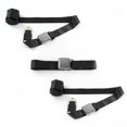 thumbnail image 1 of Airplane 2 Point Black Retractable Bench Seat Belt Kit with 3 Belts for 1959-1960 Chevy Impala, 1 of 1