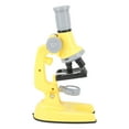 thumbnail image 3 of Microscopio para niños con luz LED, microscopio 100X 600X 1200X, microscopio para niños, microscopio para principiantes, eficiencia óptima, 3 of 12