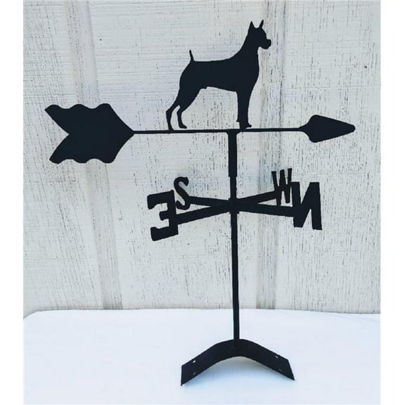 The Lazy Scroll  Boxer Roof Mount Weathervane