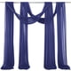 thumbnail image 1 of Cortina de Gasa Transparente, Decoración de Arco para Bodas, Poliéster Suave, Fondo para Fotografía, Decoración para Fiestas, Tamaño Ajustable, 70 Cm, 2 Unidades, 1 of 7