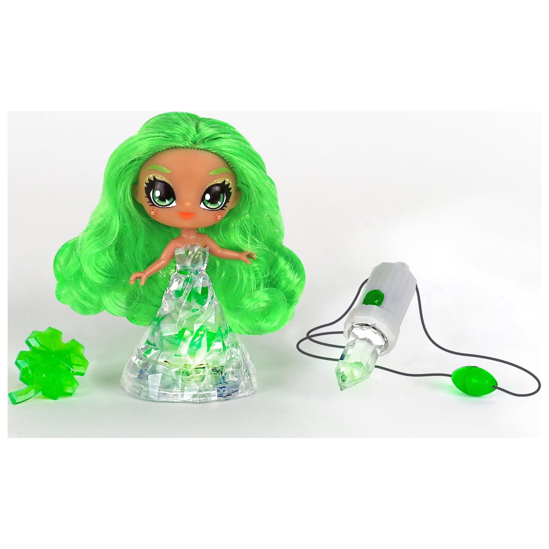 Crystalina Aventurine 4-inch Girls Doll with Color Changing