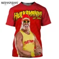 thumbnail image 4 of Camiseta personalizada con estampado 3D de Hulk Hogan para hombre y mujer, ropa de calle de estilo Harajuku, tops de verano, 4 of 5