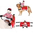 thumbnail image 6 of LANFENG Dog Halloween Costume Cowboy Rider Costume for Dogs Knight Style Funny Dog Clothes Amazing Dog Pet Suit Party Pet Costume for All Dogs Cats, 6 of 9
