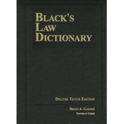 Black's Law Dictionary (Other)