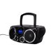 thumbnail image 3 of Reproductor de CD RIPTUNES Negro con Sonido Estéreo Bluetooth y Graves Mejorados, 3 of 8