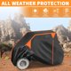 thumbnail image 3 of Cubierta UTV para Honda pioneer-500 Impermeable Cubierta Lateral para Al Aire Libre Protección contra Sol y Lluvia Almacenamiento 210D-PU Negro 270x127x180cm/106.3x50x70.87in, 3 of 6
