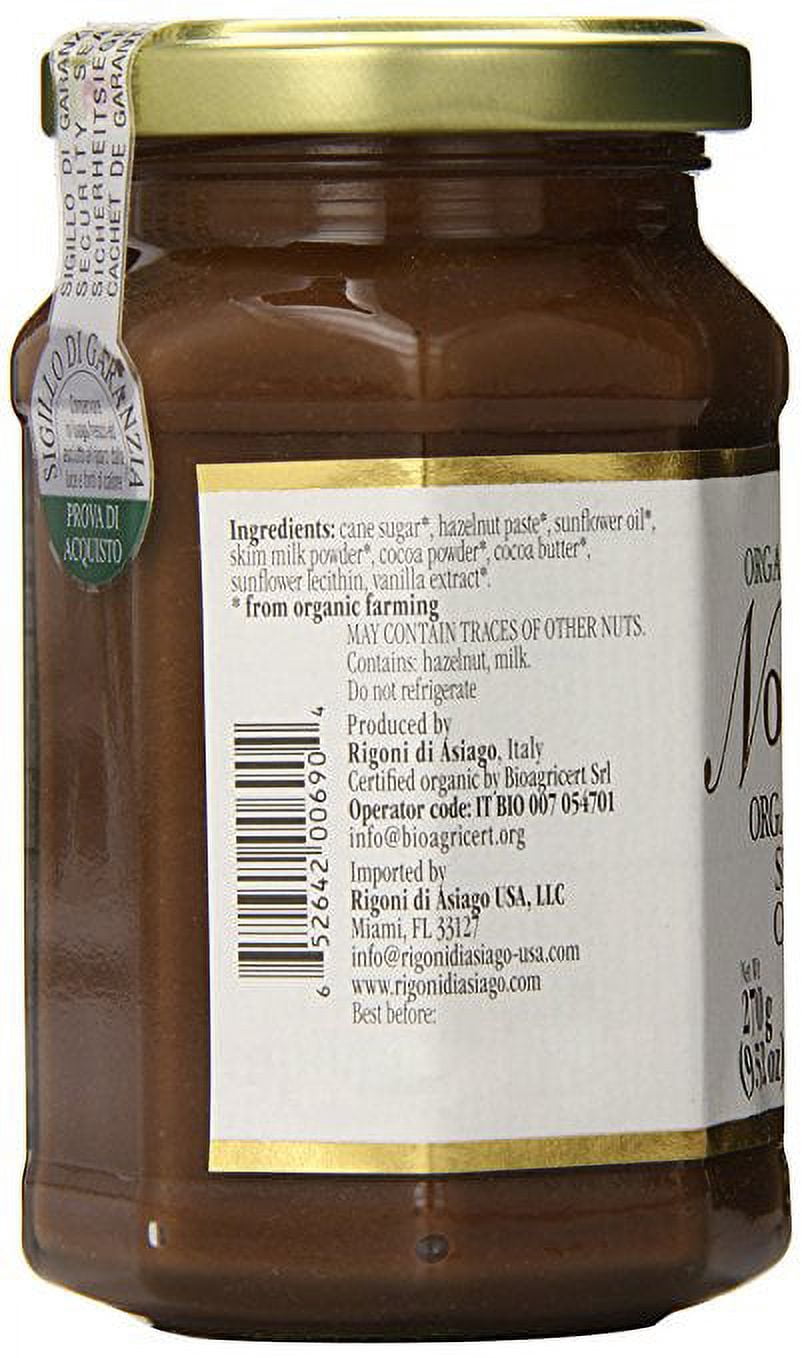 Nocciolata Organic Spread Hazelnut, 9.52 oz