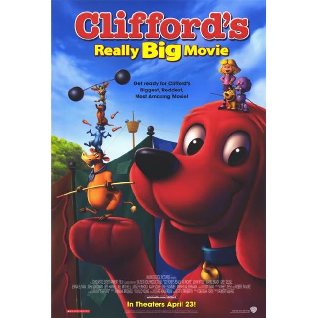 Posterazzi MOVIH9688 Cliffords Really Big Movie Poster 27 X 40 In Posterazzi movih9688 cliffords really big movie poster 27 x 40 in