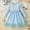Blue, variant on Girls Pink Princess Party Dress Long Sleeve Sparkle Tutu with Bows, Kids Birthday Holiday Fancy Dress for Age 3 4 5 6 7 8 9 10 Years,Size 7-8 T