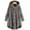 Dark Gray, variant on Pntutb Fall Clothes for Women 2022,Womens Plus Size Button Plush Tops Hooded Loose Cardigan Wool Coat Winter Jacket