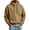Camel, variant on Essentials Hoodie Men Tactical Collar Long Sleeve Pullover with Pocket | Soft Essential Lightweight Sweatshirt for Fall Winter Workout Travel