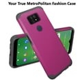thumbnail image 3 of Kaleidio Case For Cricket Ovation 2, Maestro Max (AT&T) [Astro Armor] Rugged Hybrid [Shock Absorption] [Dual Layer] Protector Impact Cover [Purple/Black], 3 of 6