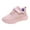 Pink#1713, variant on LIIPEE Girls Boys Sneakers Solid Color Hook And Loop Strap Closed Toe Non- Sports Mesh Shoes Casual Party Sneaker,Pink,4.5-5 Years