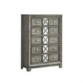 thumbnail image 2 of Glory Furniture Albany 5-Drawer Farmhouse Wood Veneer Chest in Washed Gray, 2 of 3