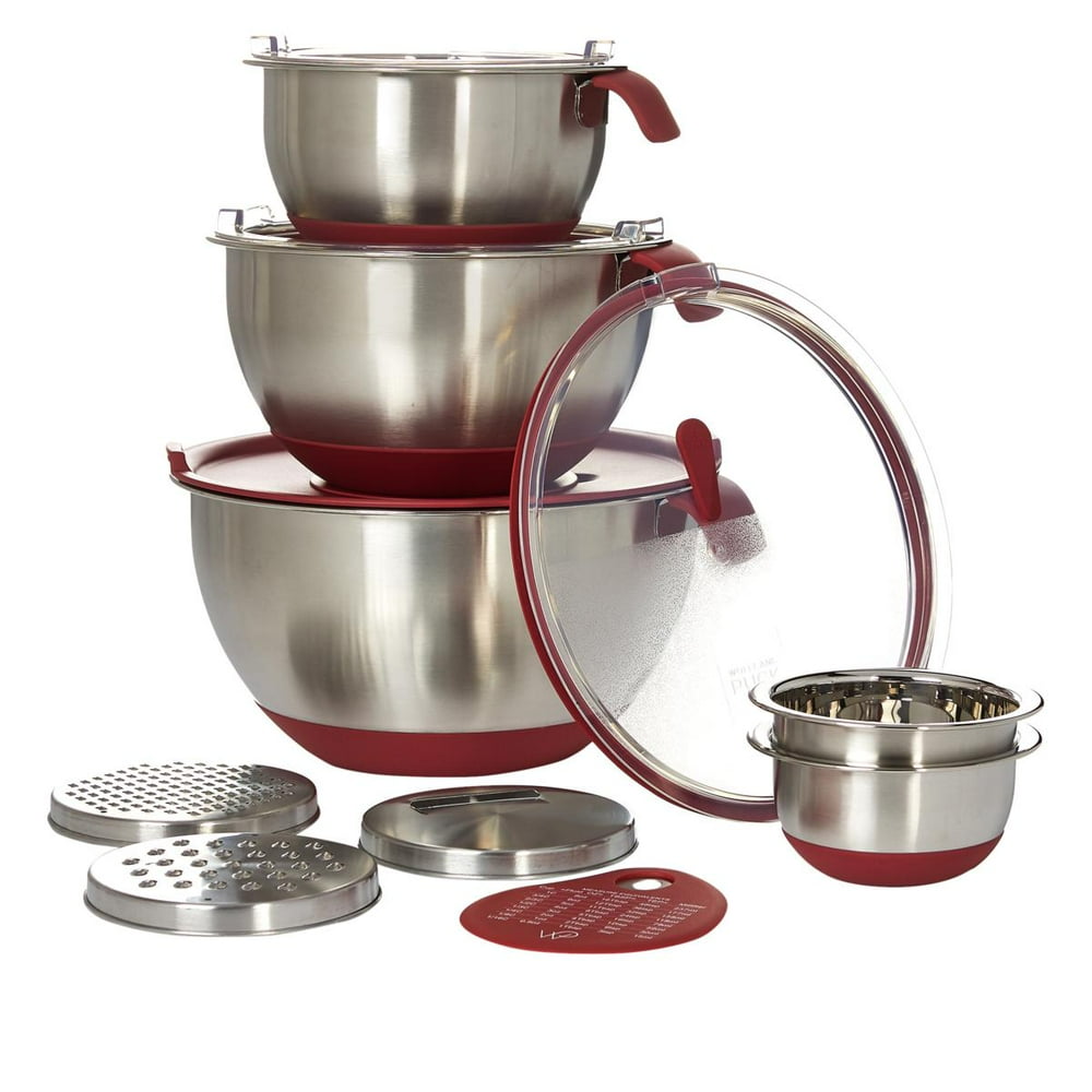 Wolfgang Puck 13Piece Stainless Steel Mixing Bowl Set