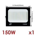 thumbnail image 2 of 200W Flood Light LED Outdoor Spotlights Tempered S Floodlight IP66 Waterproof LED Projector Garden Light Gara Light ,Wide Application, 2 of 8