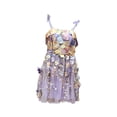 thumbnail image 2 of Vestido de tirantes con bordado floral tridimensional para mujer para eventos de verano XL, 2 of 9