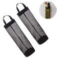 thumbnail image 2 of 2 Pcs Support de Sac en Plastique, Distributeurs, Support de Sacs Poubelle, Conteneurs de Recyclage, Distributeurs de Rangement Suspendus en Maille, Pliables Suspendus en Maille, 2 of 5
