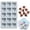 Grey, variant on Heart Silicone Ice Cube Tray Mold Reusable Easy Release Ice Maker