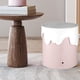 thumbnail image 4 of RKSTN trash can Desktop Trash Can Cute Small Bedroom Bedside Office Plastic Scandinavian Storage Bucket Mini With Lid Home Use Multi-scene Use Wider Pressure Ring, 4 of 6
