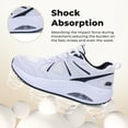 thumbnail image 3 of AiEles Women's Walking Shoes - Arch Support, Non-Slip, Shock Absorption, Breathable Mesh,Size 5.5-11, 3 of 7