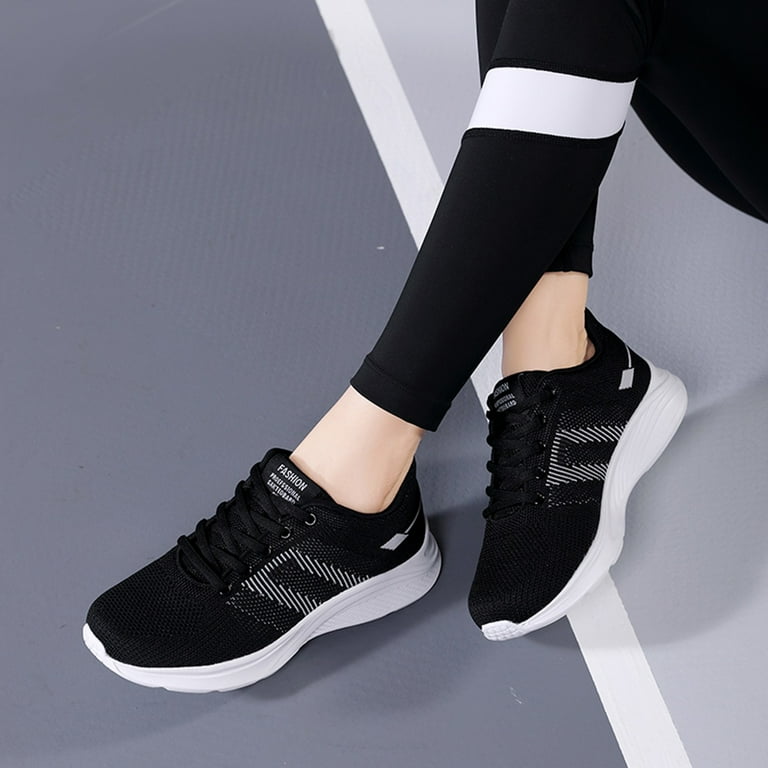 Fsqjgq Zapatos De Mujer Womens Shoes Ladies Women Low Top Breathable Mesh Running Casual Sport Shoes White Asian Size 37 Walmart