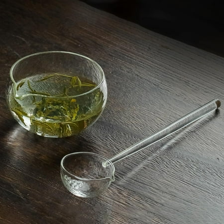 

Glass Matcha Spoon With Textured Design Japanese Unique Matcha Bowl Set Matcha For Household Water