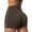Brown, variant on High Waist Yoga Shorts for Running Gym Fitness Seamless Tight Workout Bottoms with Scrunch Booty Lift and Control, M, Blue